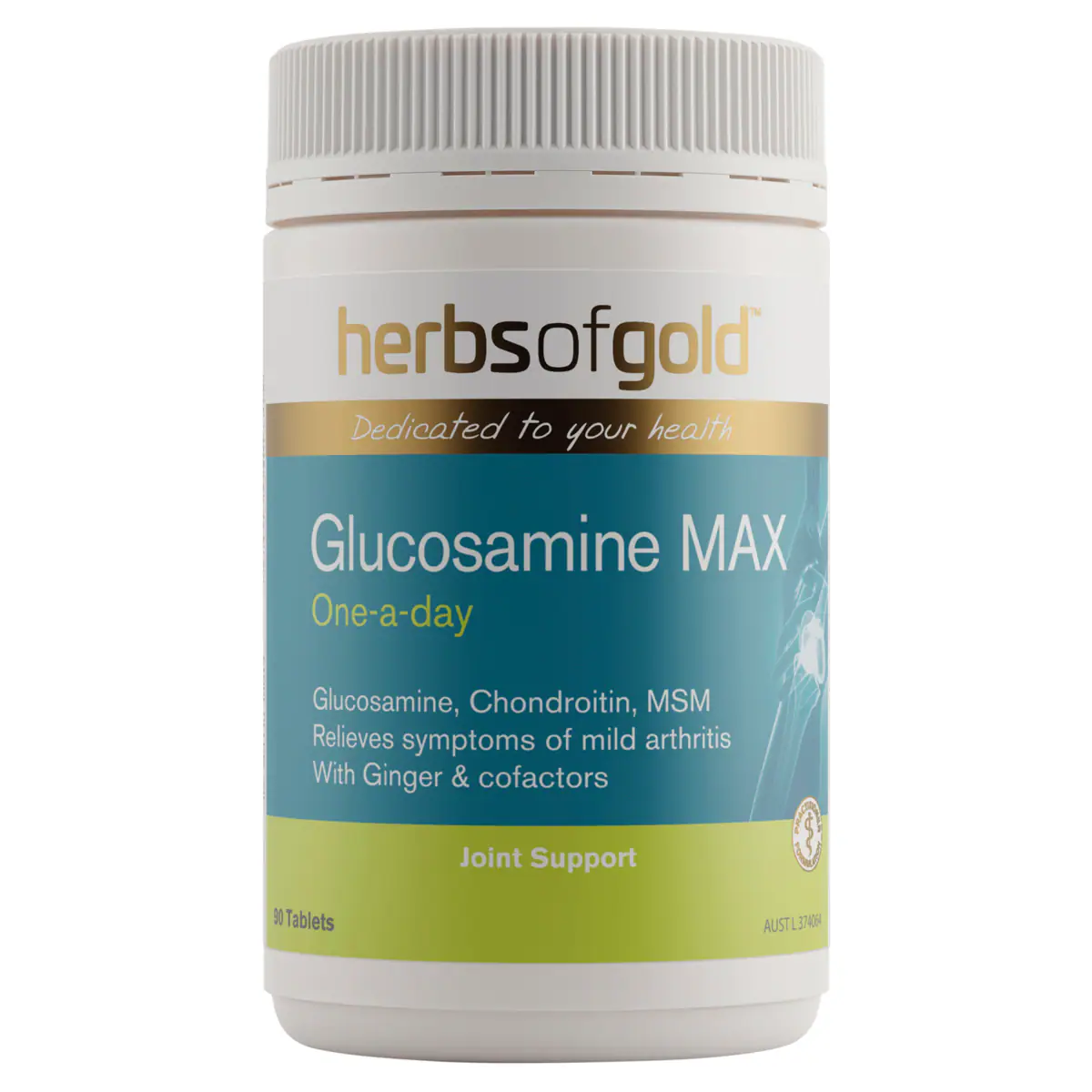 Herbs of Gold Glucosamine MAX 90 Tablets