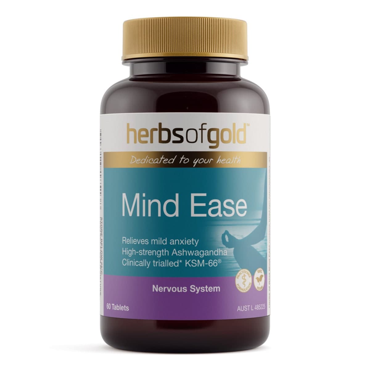 Herbs of Gold Mind Ease 60 Tablets
