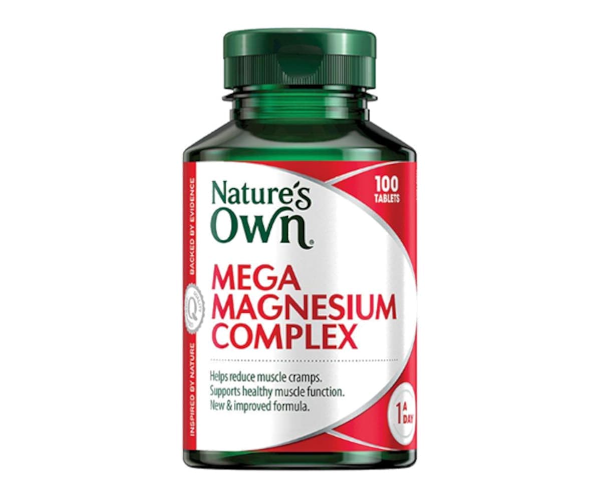 Natures Own Mega Magnesium Complex 100 Tablets
