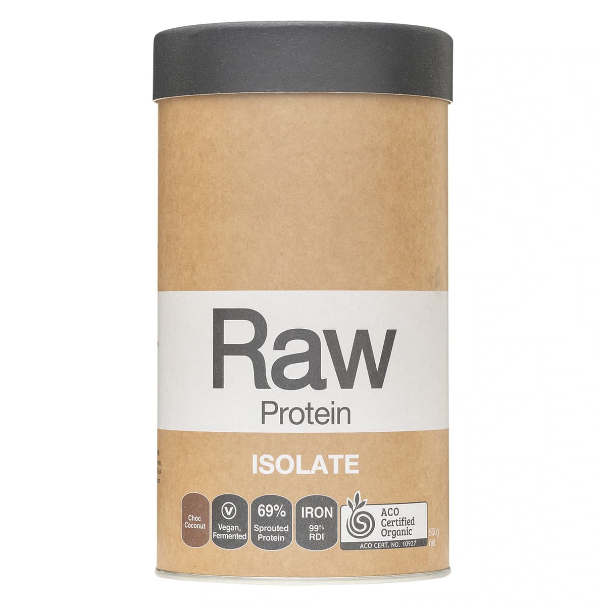 Amazonia Raw Protein Isolate Choc Coconut 500g