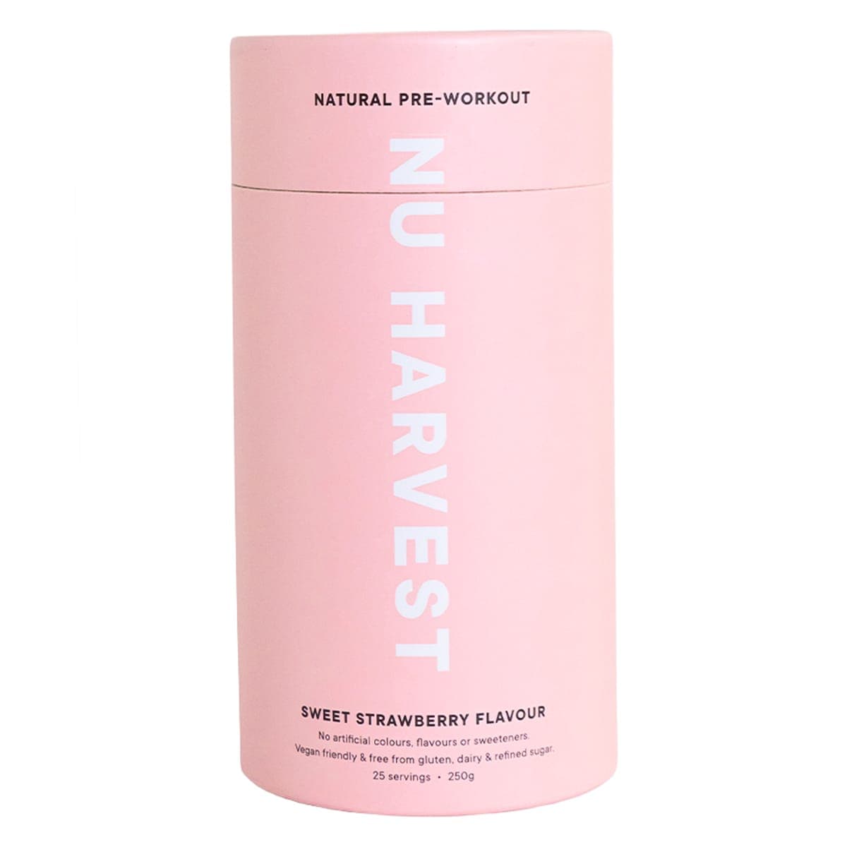 Nu Harvest Natural Pre Workout Strawberry 250g