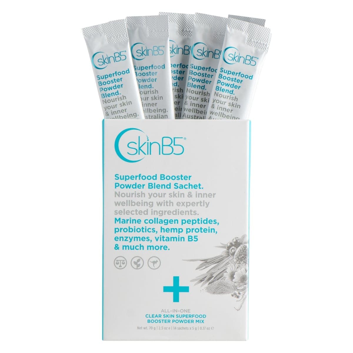 SkinB5 Clear Skin Superfood Booster 5g x 14 sachets