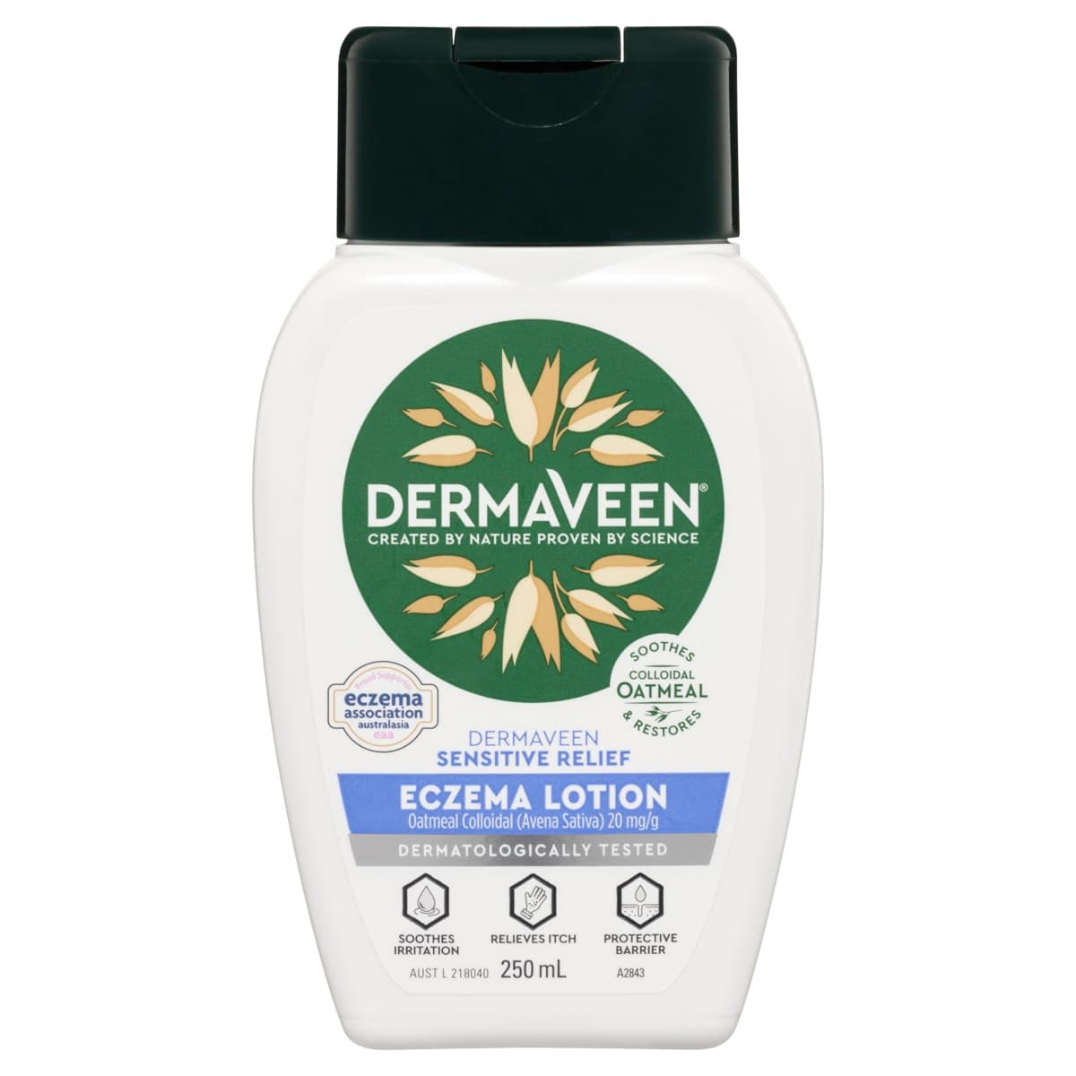 DermaVeen Sensitive Relief Eczema Lotion 250ml