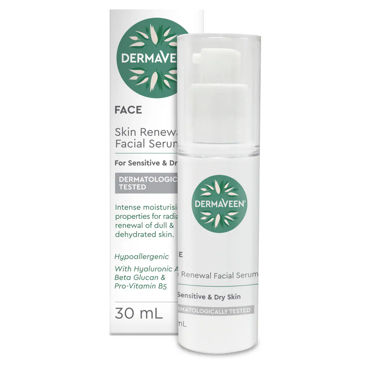 DermaVeen Skin Renewal Facial Serum 30ml