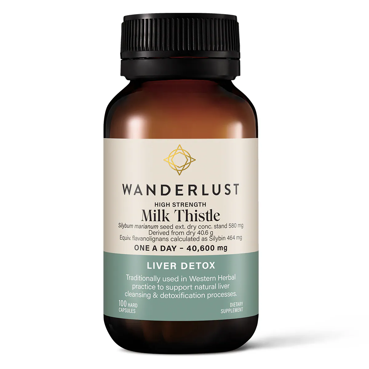 Wanderlust High Strength Milk Thistle 100 Capsules