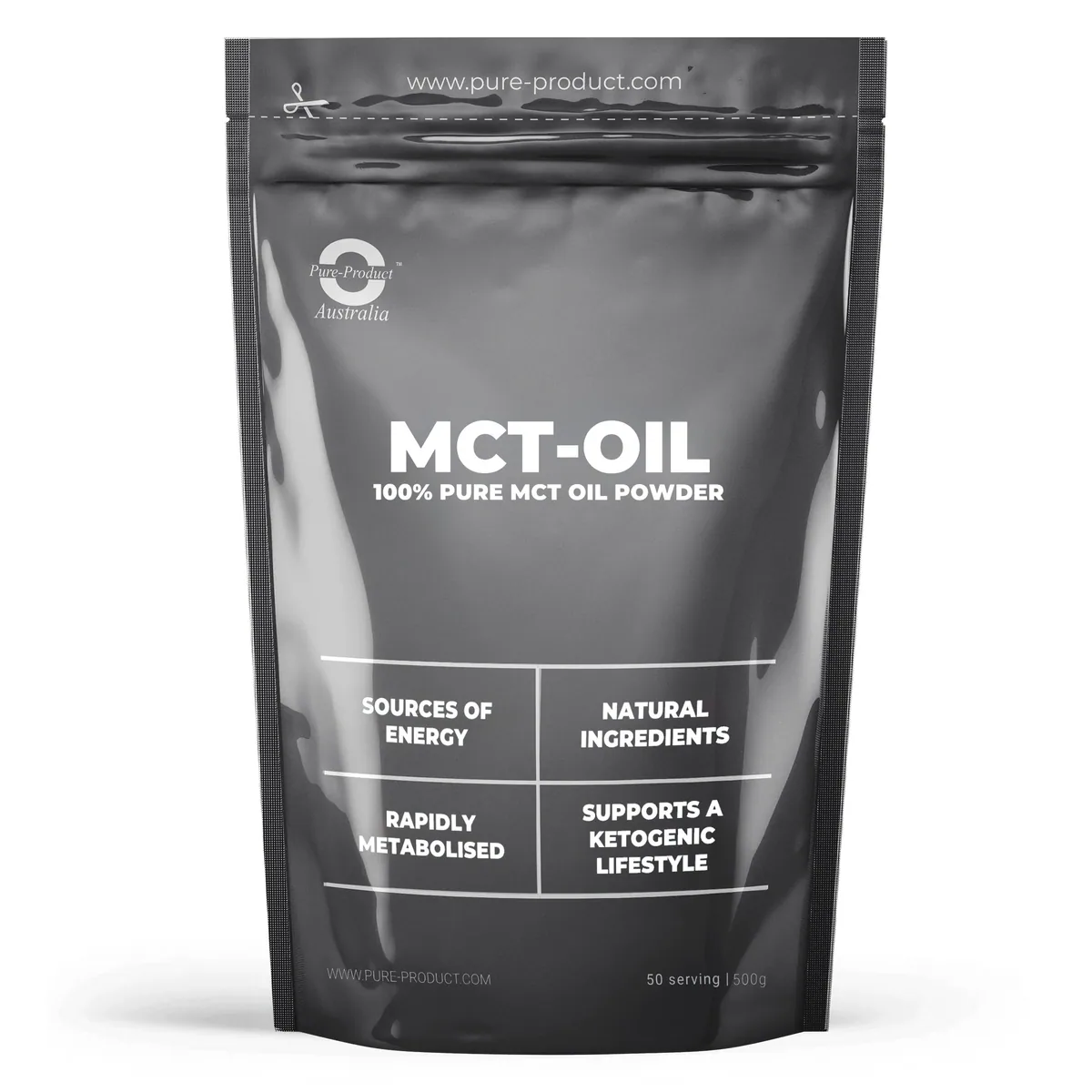 Pure Product Australia Medium Chain Triglycerides (MCT) 500g