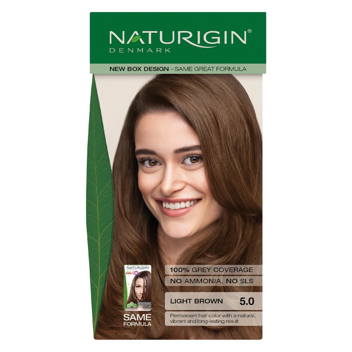 Naturigin 5.0 Light Chocolate Brown Natural Permanent Hair Colour