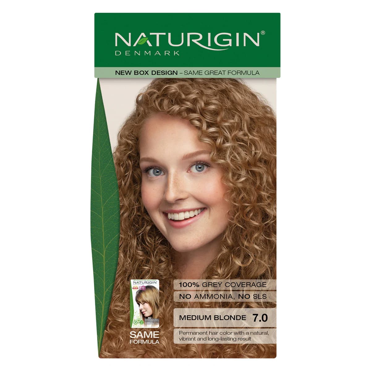 Naturigin 7.0 Natural Medium Blonde Natural Permanent Hair Colour