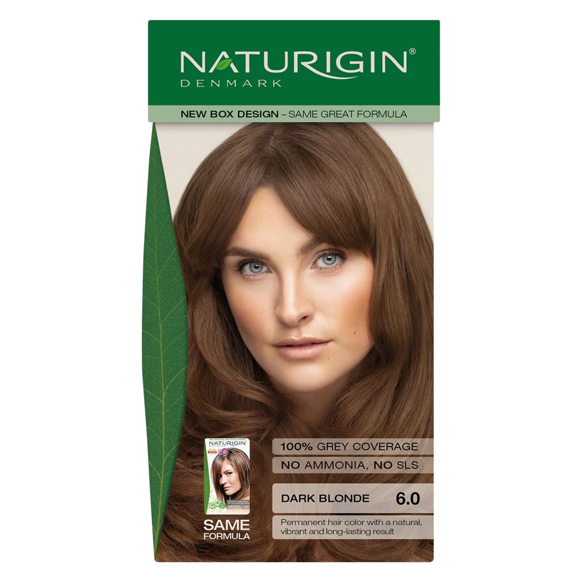 Naturigin Natural Hair Colour 6.0 Dark Golden Copper Blonde