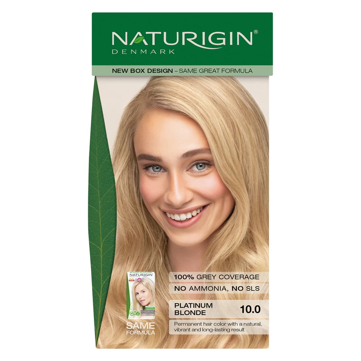 Naturigin 10.0 Platinum Blonde Natural Permanent Hair Colour