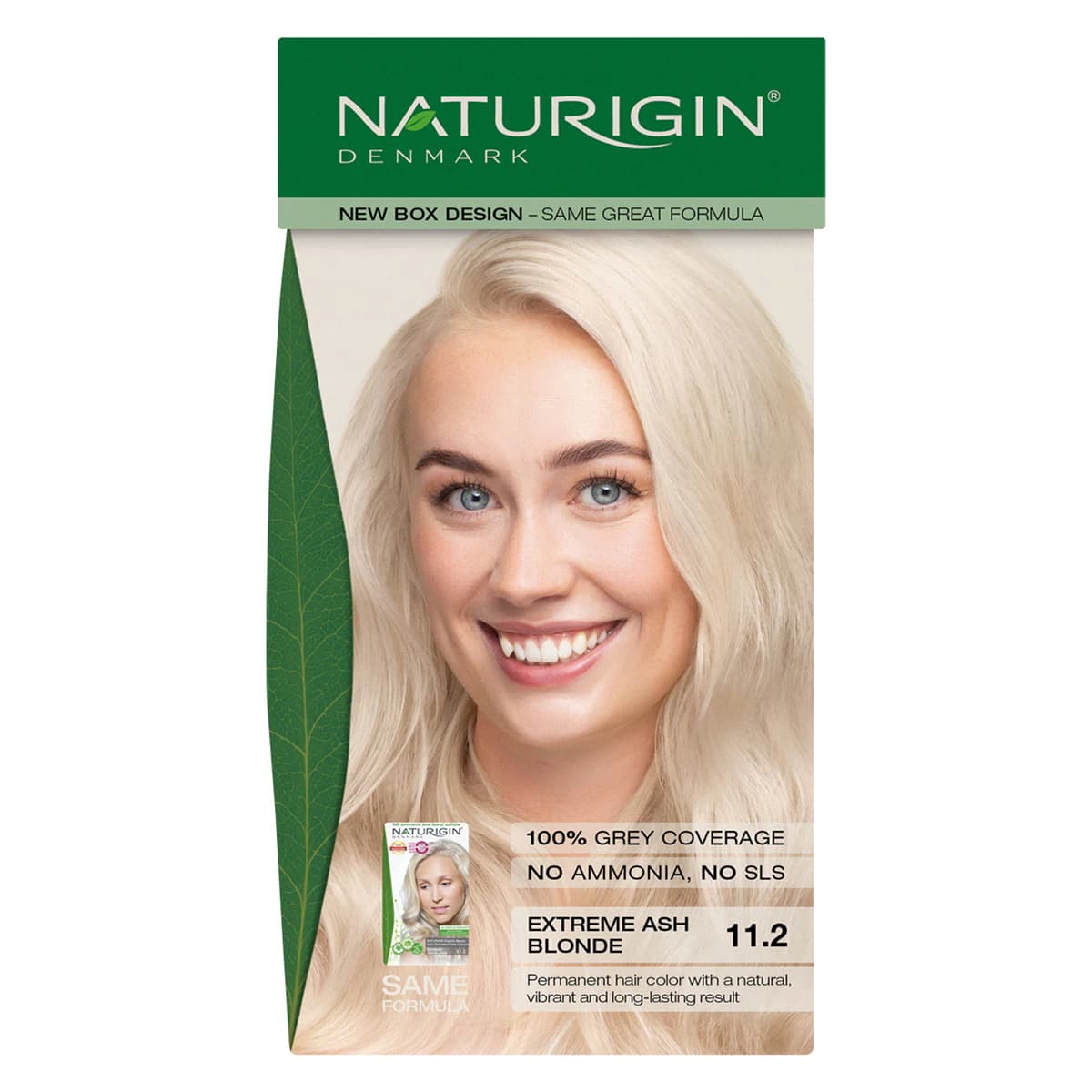 Naturigin 11.2 Extreme Ash Blonde Natural Permanent Hair Colour