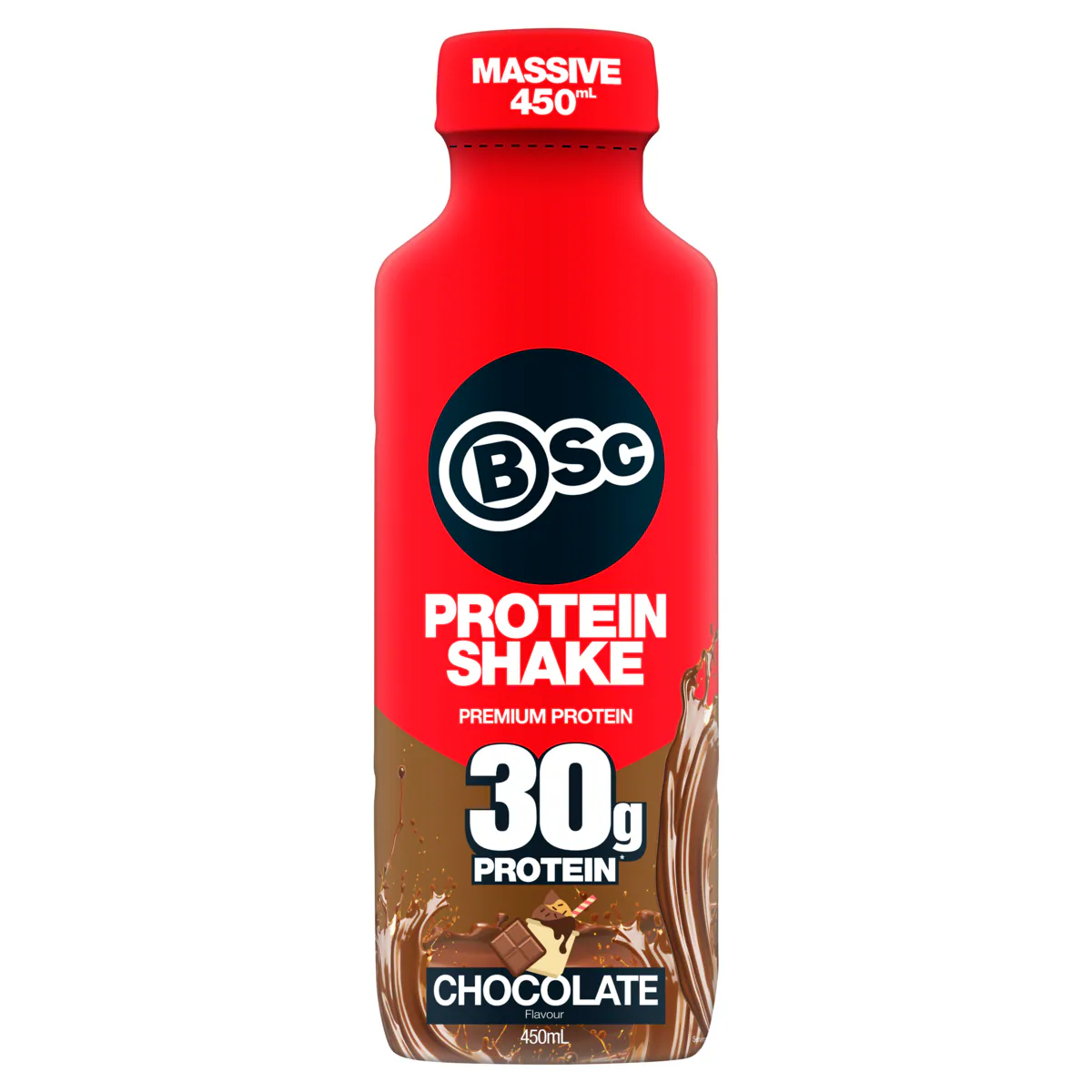 Bsc Rtd Premium Protein Shake Chocolate 6 x 450ml