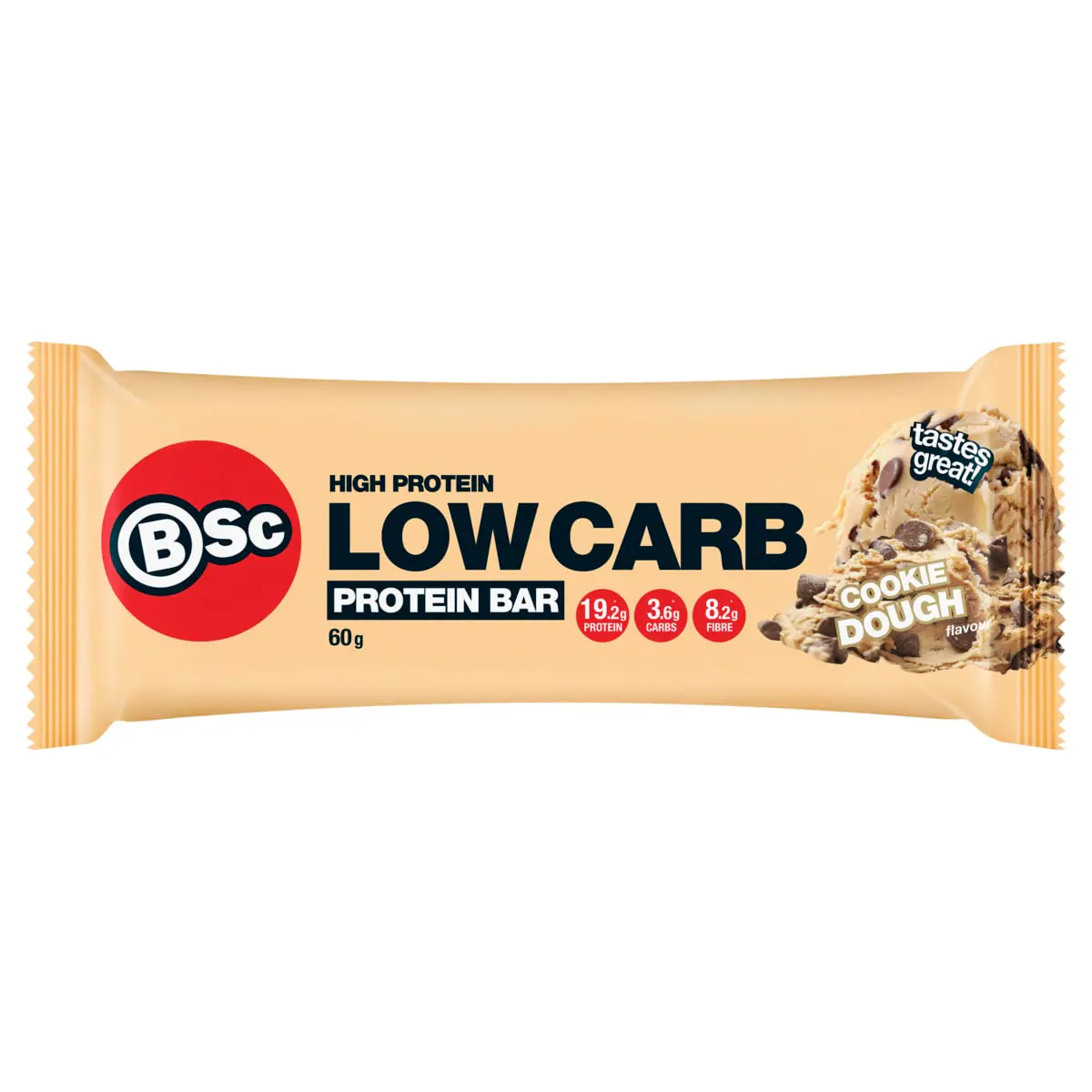 BSc High Protein Low Carb Bar Cookie Dough 12 x 60g