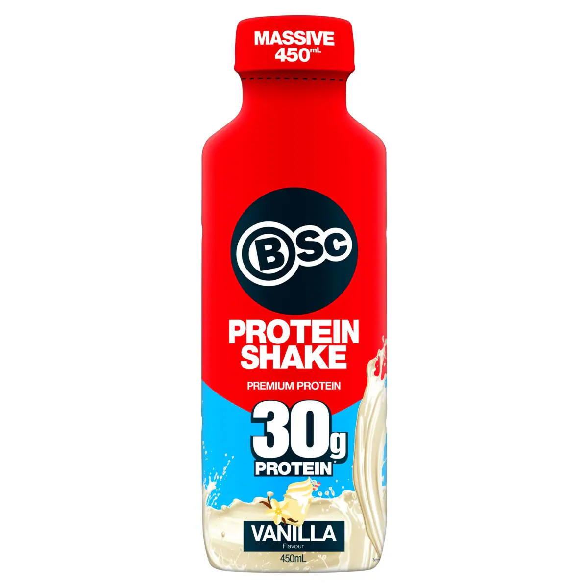 Bsc Rtd Premium Protein Shake Vanilla 6 x 450ml
