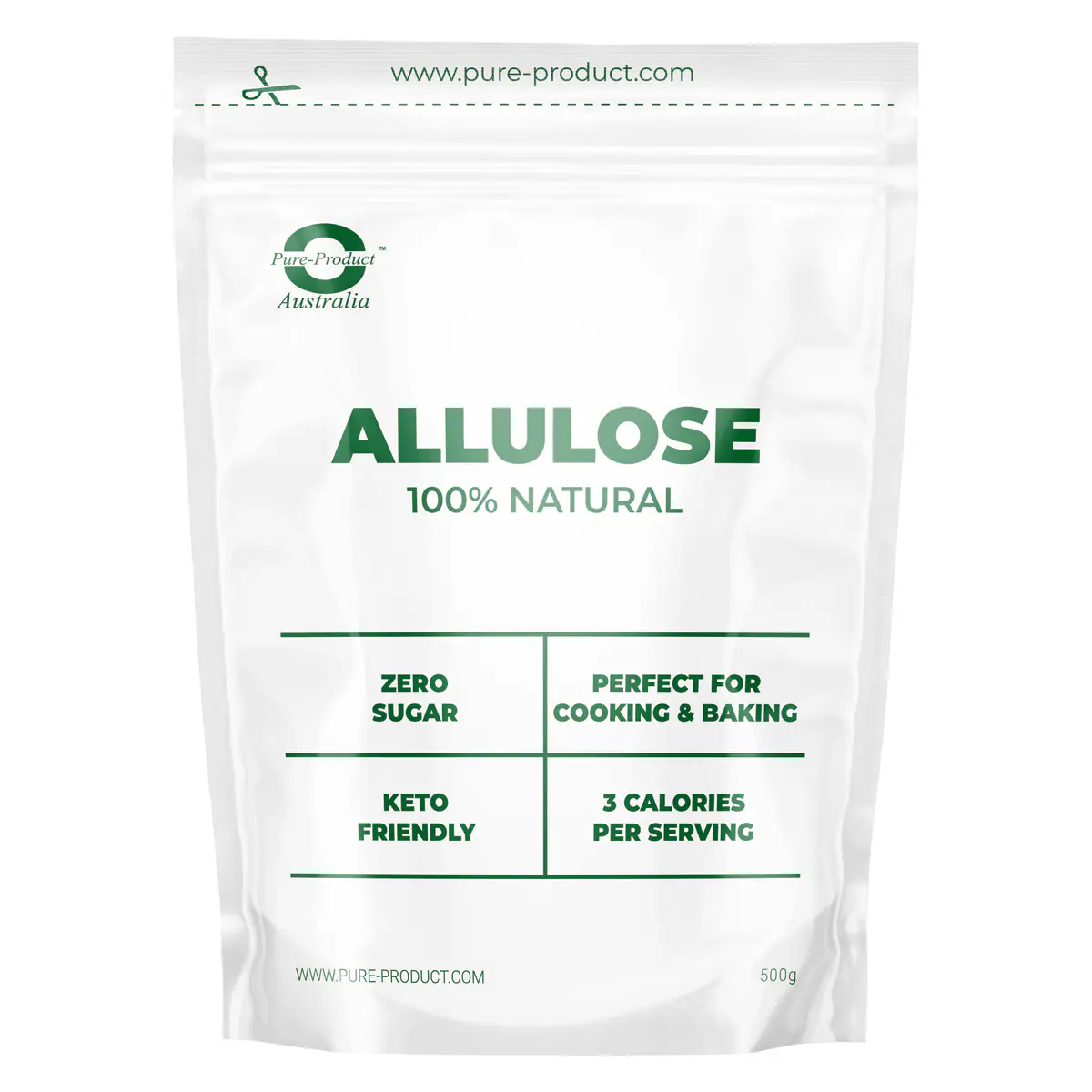 Pure Product Australia Allulose 100% Natural Sweetener 500g