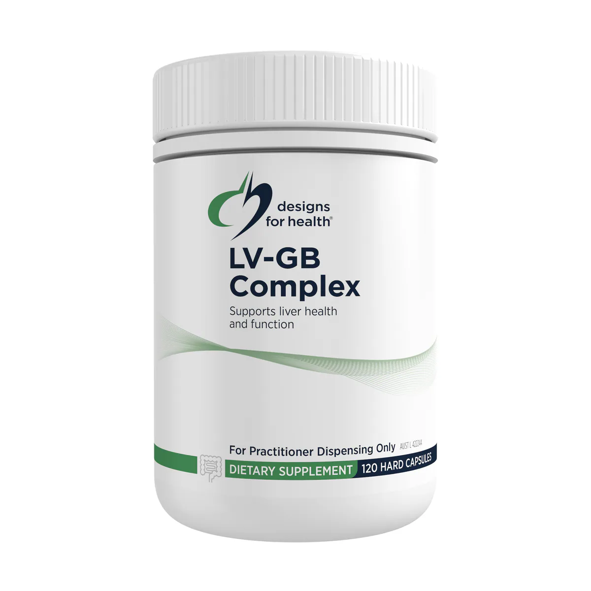 Designs for Health LV-GB Complex Liver Support 120 Vege Capsules