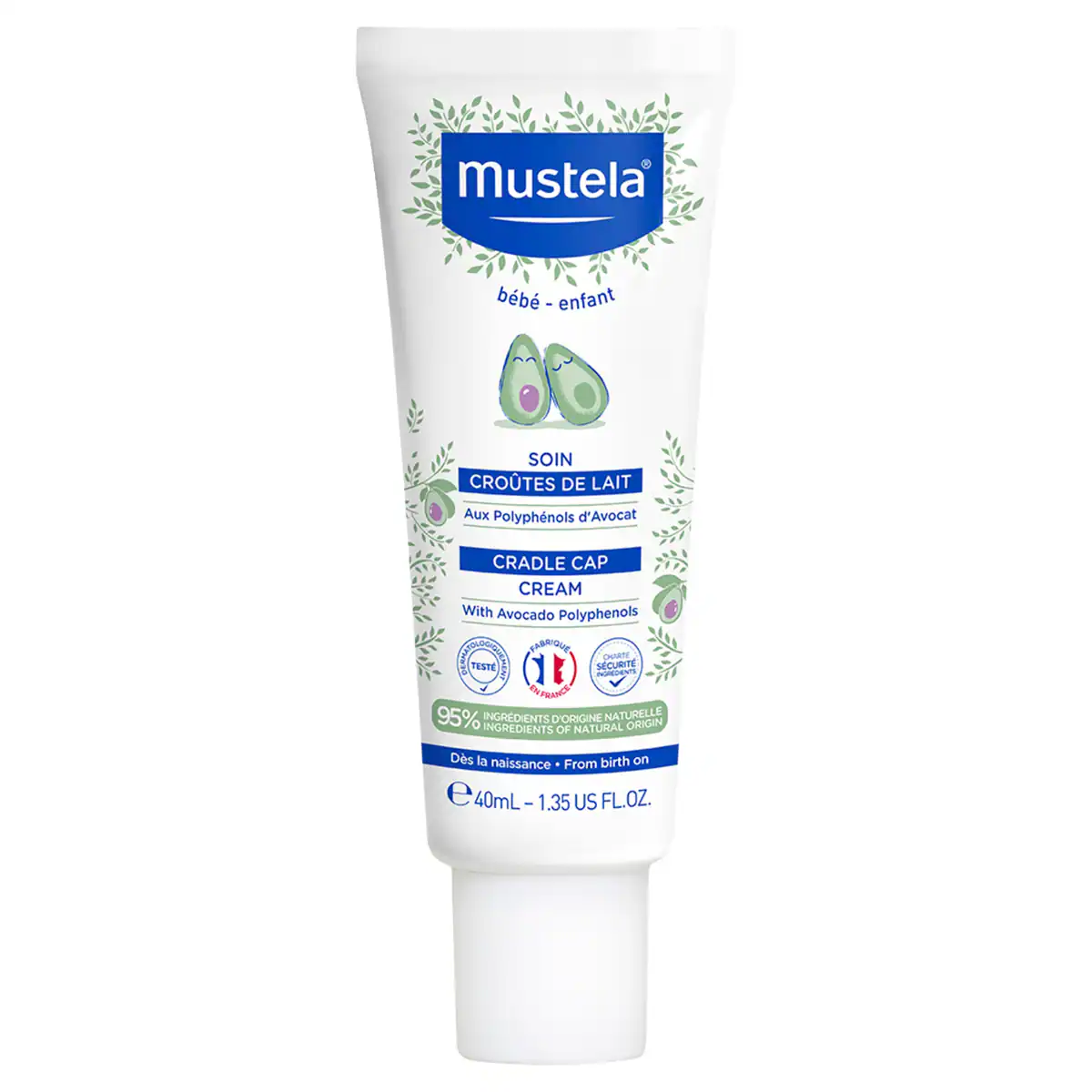 Mustela Cradle Cap Cream 40ml