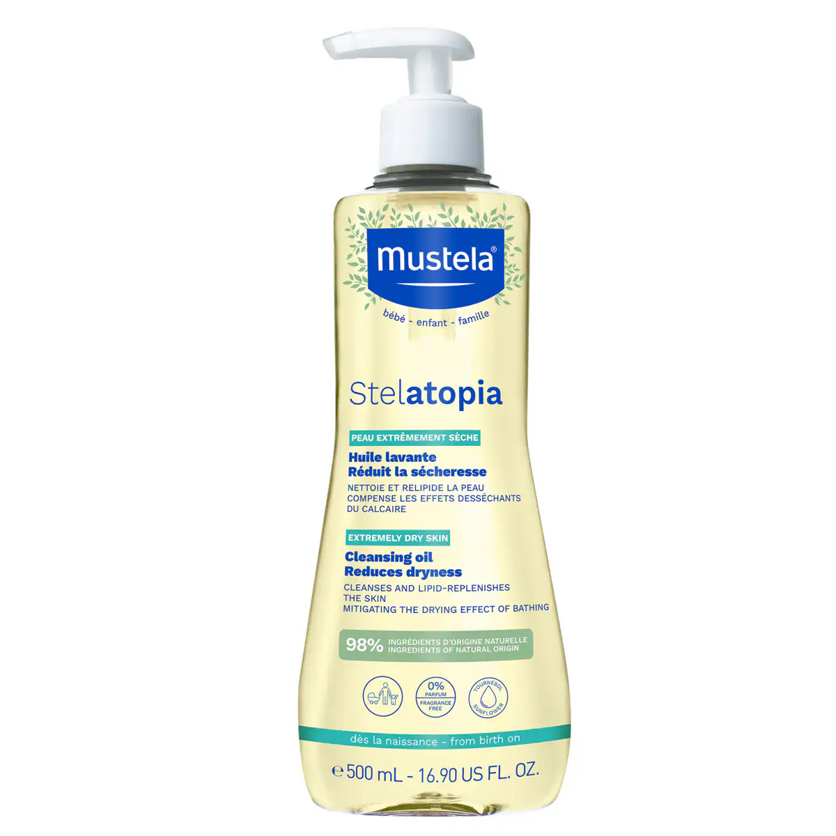 Mustela Stelatopia Cleansing Oil 500ml