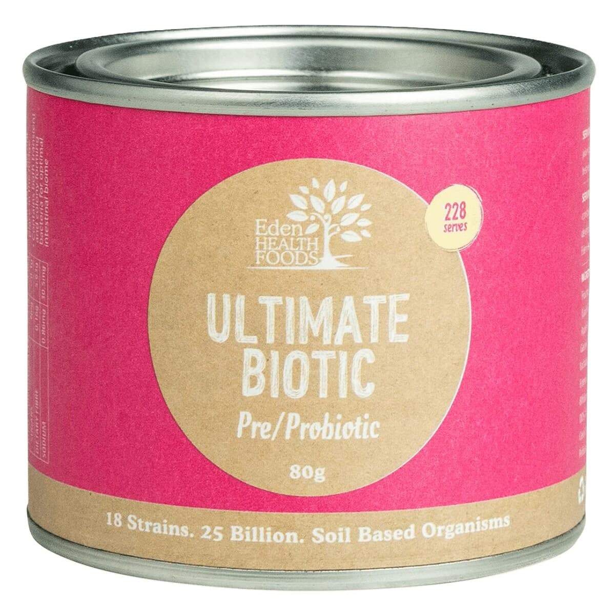 Eden Health Foods Ultimate Biotic Pre & Probiotic 80g