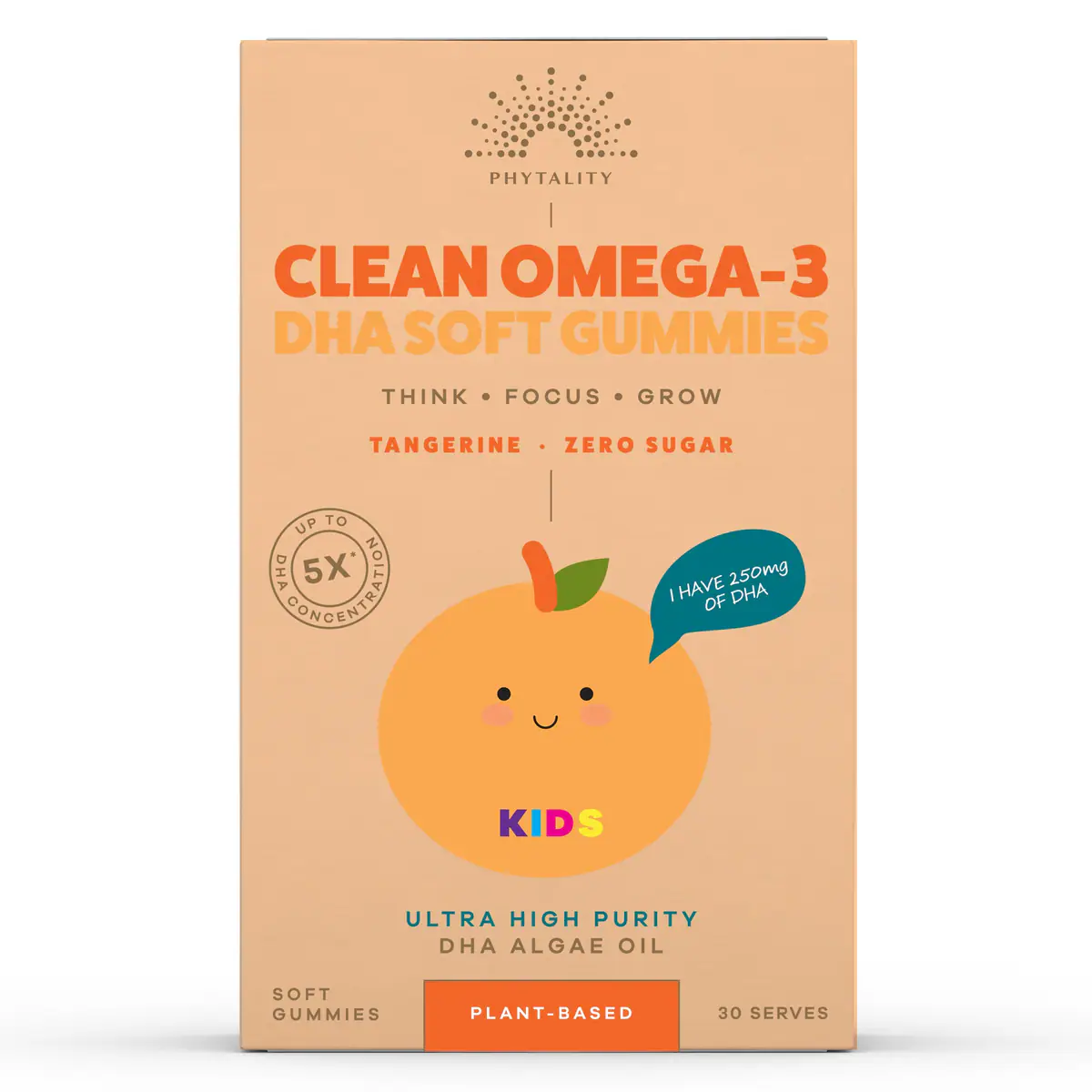 Phytality Clean Omega-3 DHA Soft Gummies 30 Serves