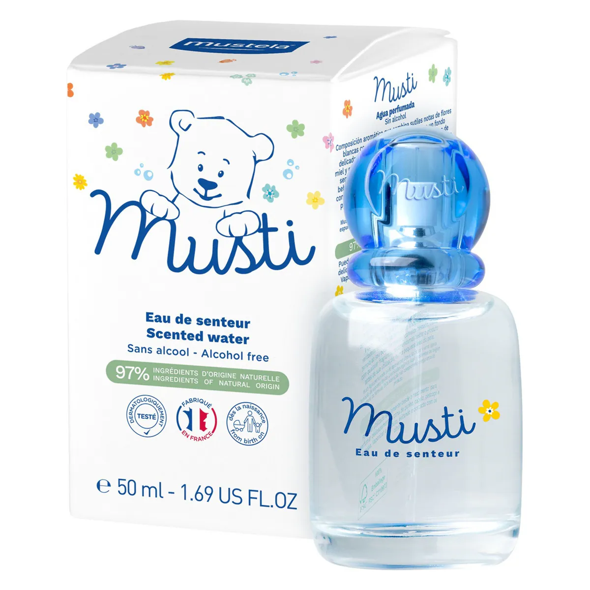 Mustela Musti Scented Water 50ml