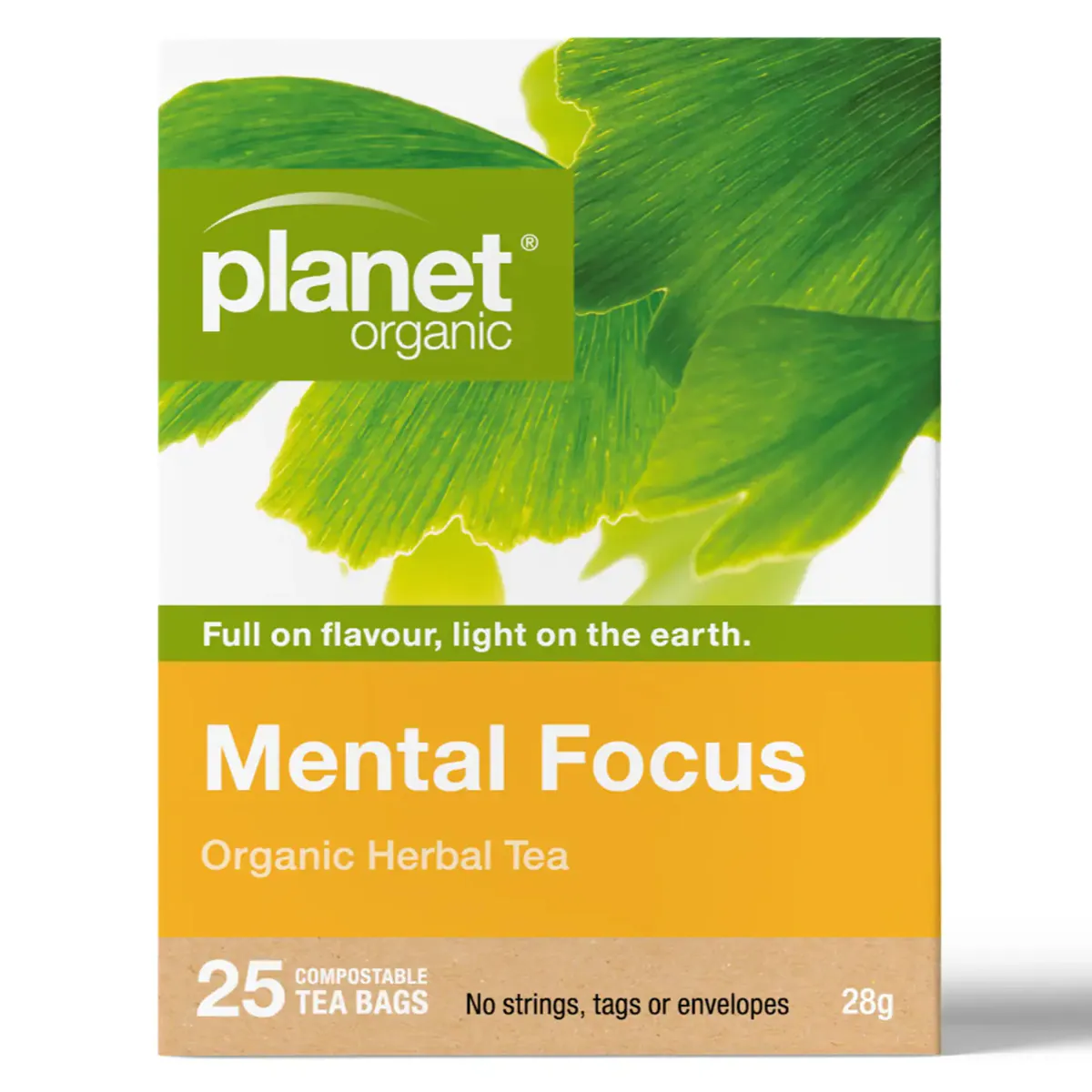 Planet Organic Mental Focus 25 Tea Bags