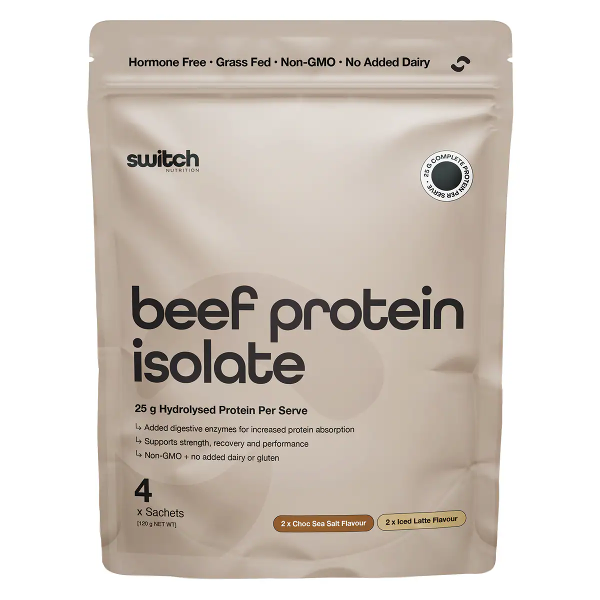 Switch Nutrition Beef Protein Isolate Sample Pouch 30g