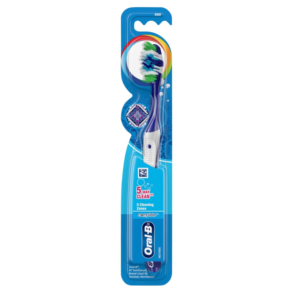 Oral B Complete 5 Way Clean Toothbrush Medium 1 Pack