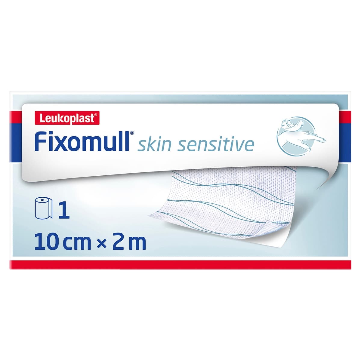 Fixomull Skin Sensitive Silicone Adhesive 10cm x 2m 1 Roll