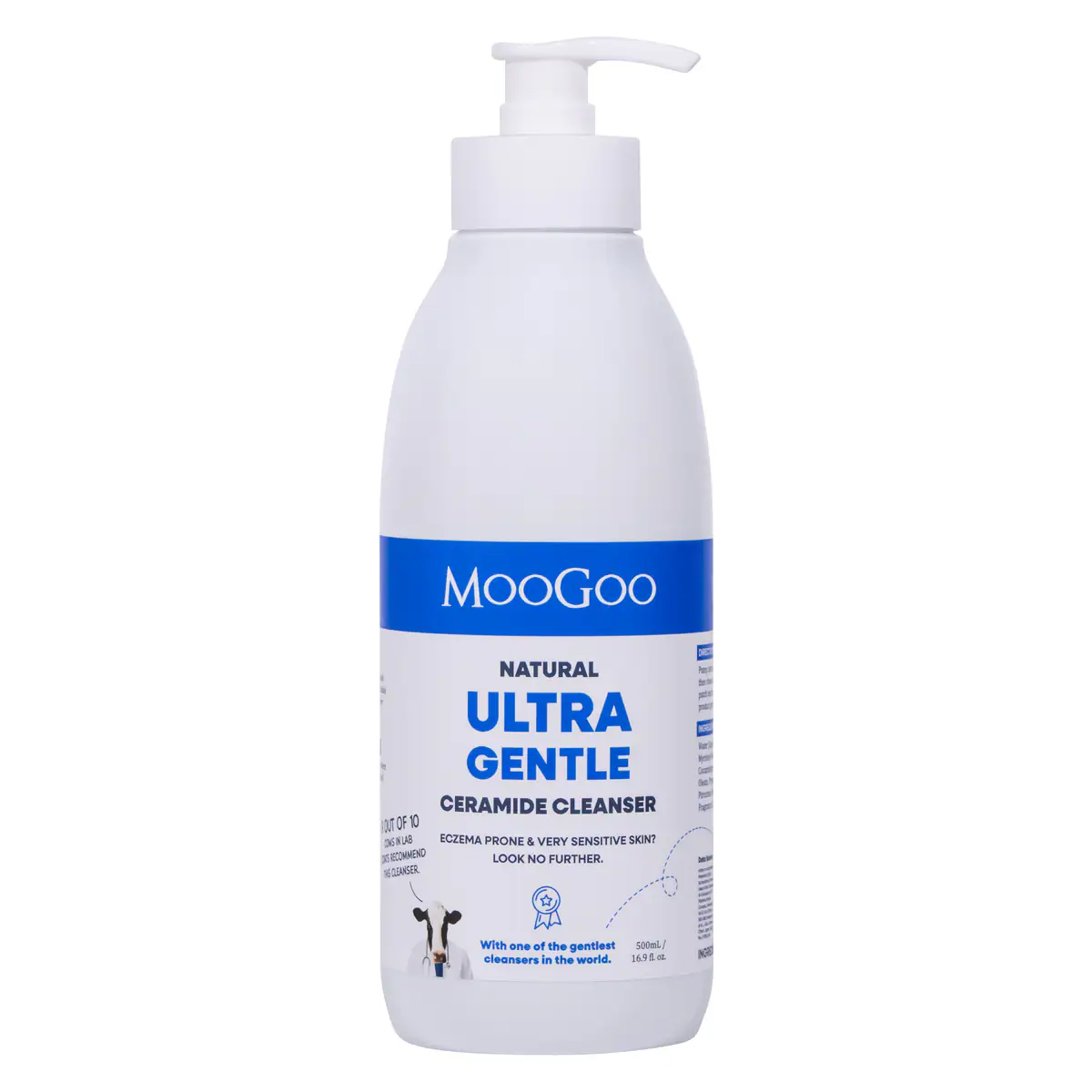MooGoo Natural Ultra Gentle Cleanser with Ceramides 500ml