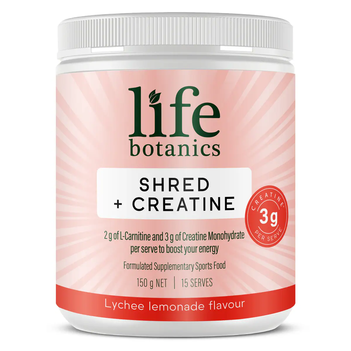 Life Botanics Shred + Creatine 150g
