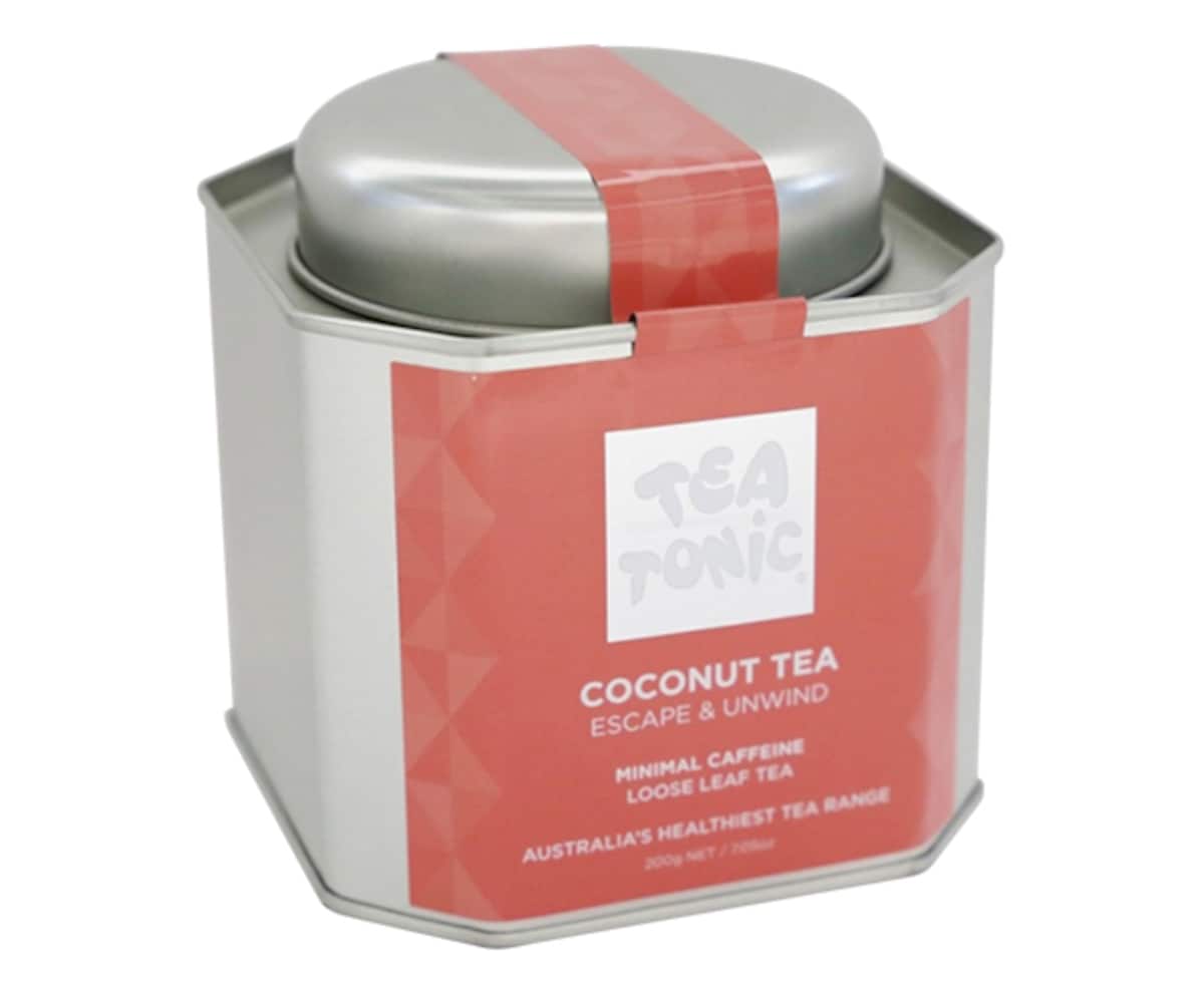Tea Tonic Coconut Loose Leaf Tea Caddy Tin 200g