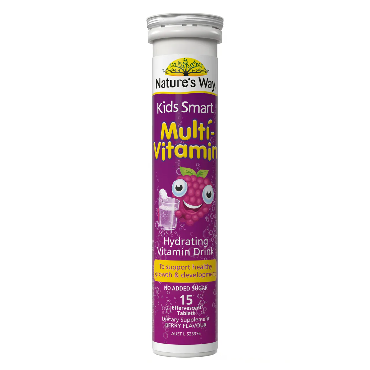 Nature's Way Kids Smart Multivitamin Effervescent Tablets 15 Pack