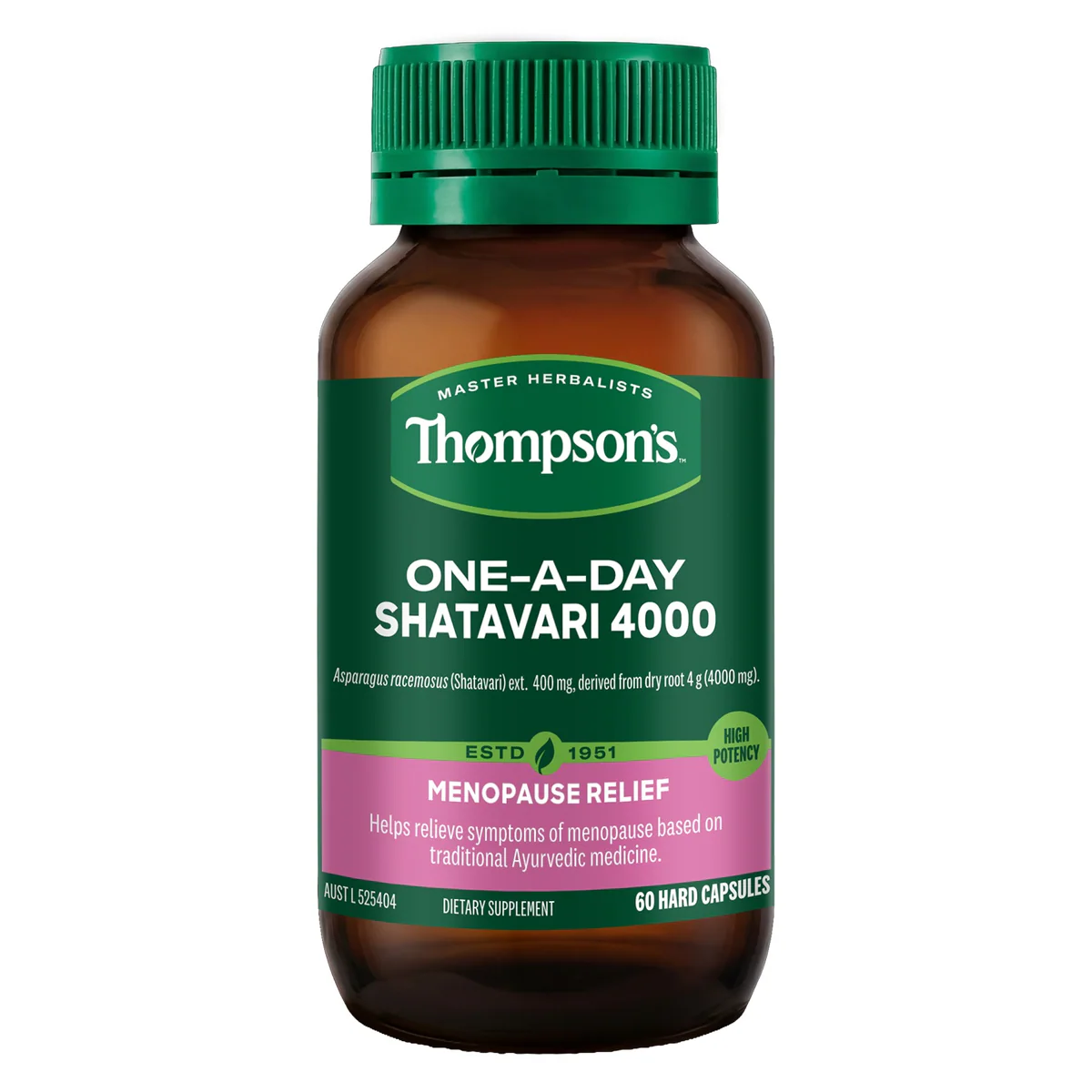 Thompson's One-a-day Shatavari 4000 - 60 Capsules