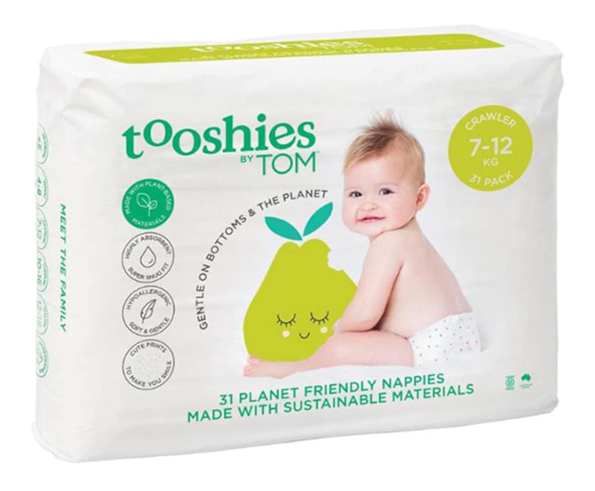 Tooshies by Tom Nappies Crawler 31 Pack
