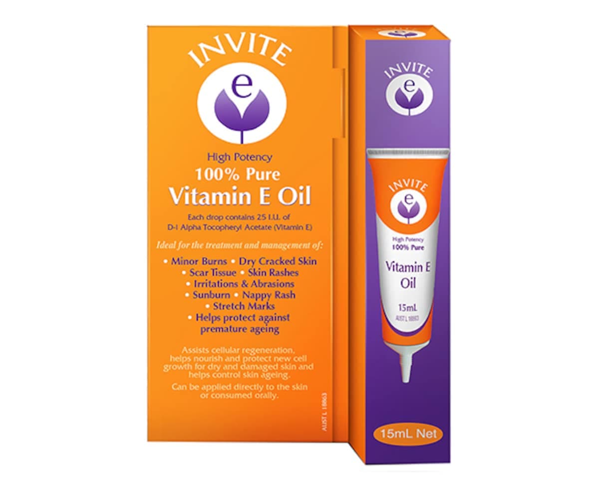 Invite E Vitamin E Oil Tube 15ml