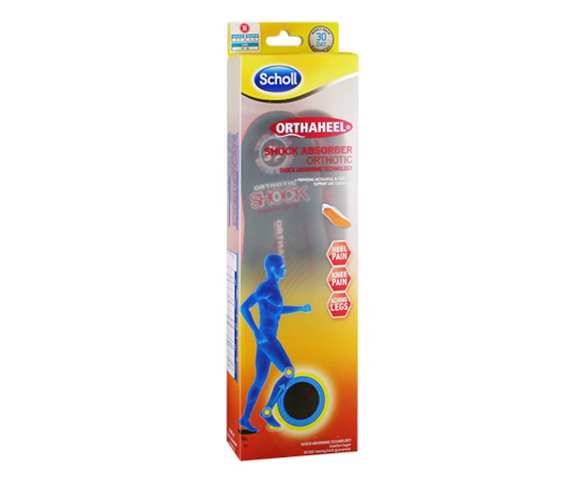 Scholl Orthaheel Shock Absorber Orthotic Medium 1 Pair