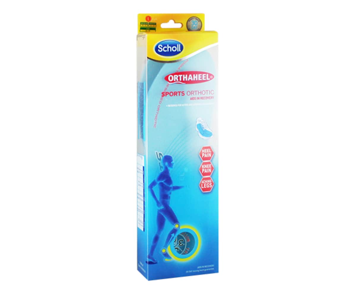 Scholl Orthaheel Sports Orthotic Large 1 Pair