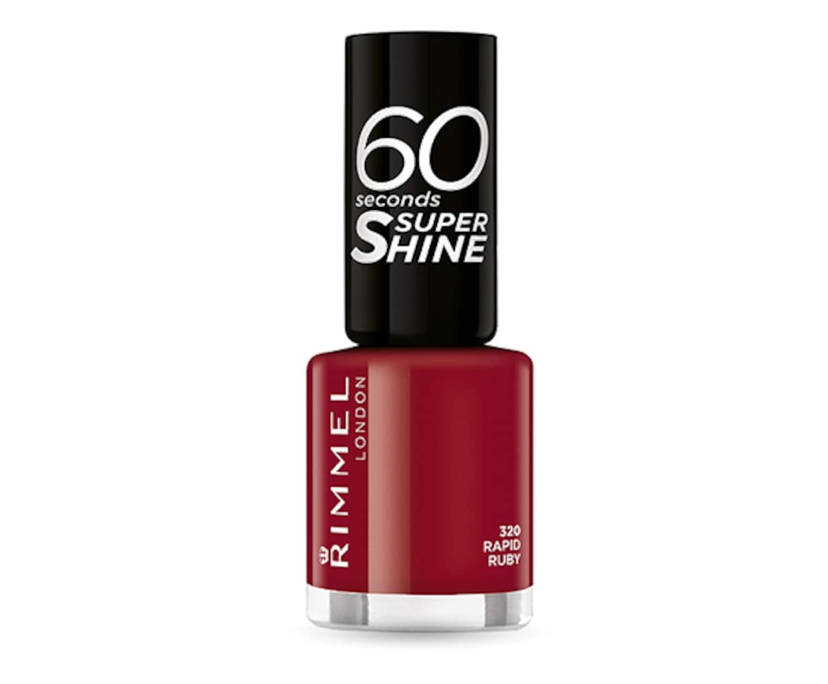 Rimmel 60 Seconds Nail Polish 320 Rapid Ruby