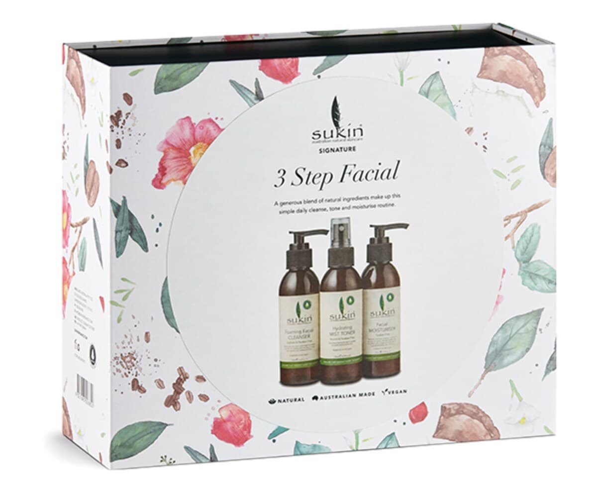Sukin Signature 3 Step Facial Gift Pack
