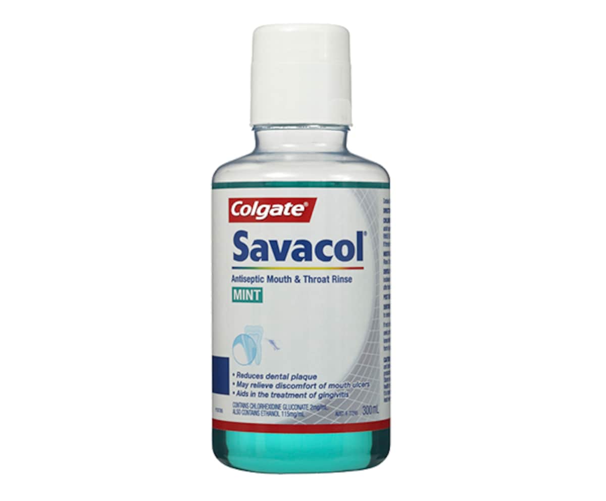Savacol Antiseptic Mouthwash Mint 300ml