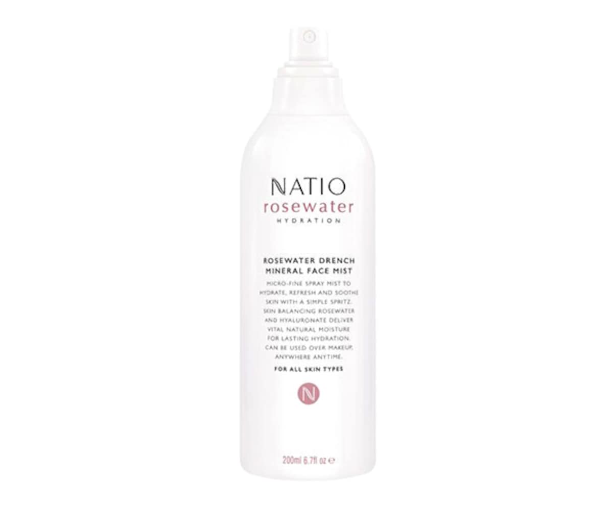 Natio Rosewater Mineral Face Mist 200ml