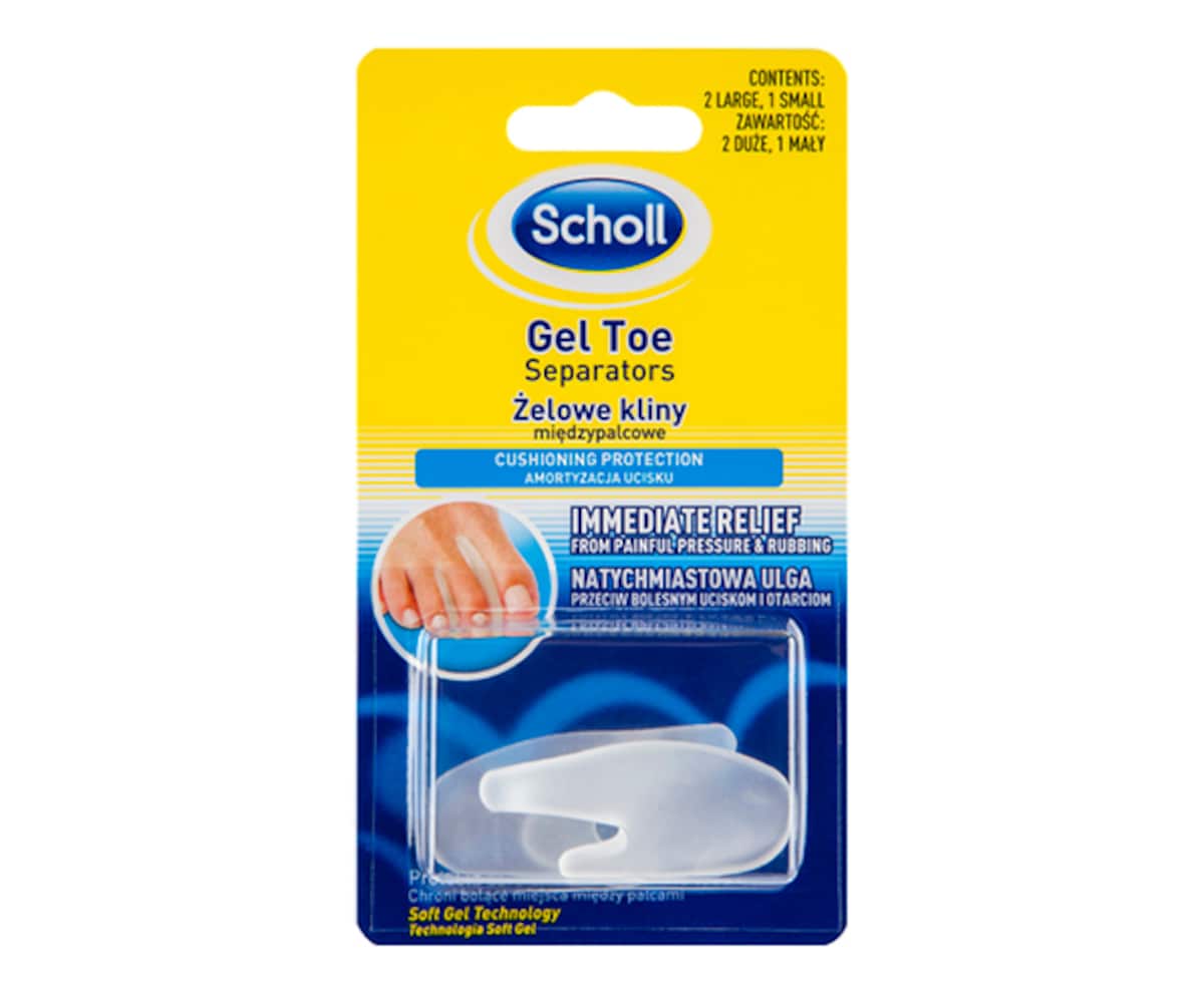 Scholl Gel Toe Separators 3 Pack