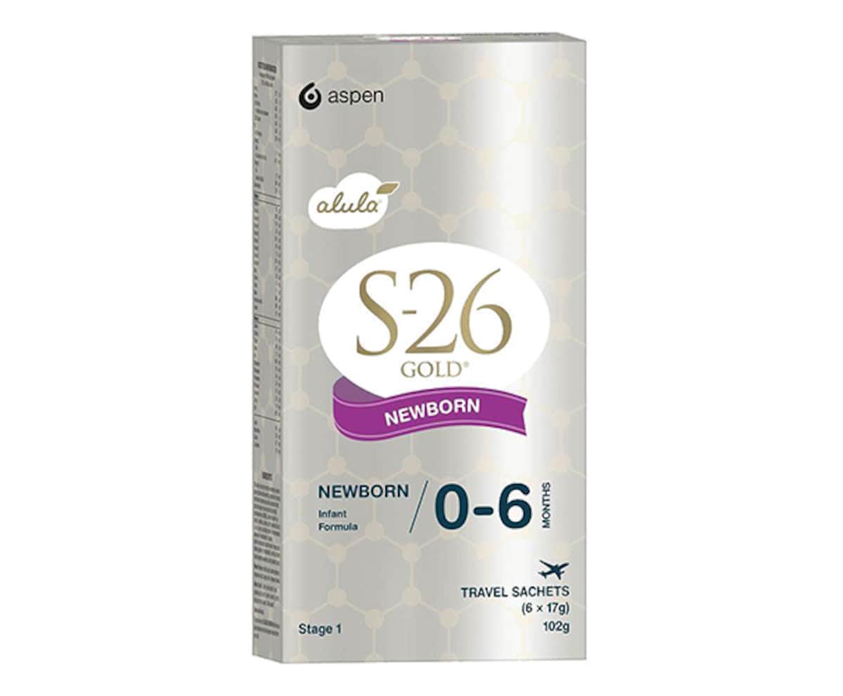 S26 Gold Alula Newborn Stickpack 6 x 17g