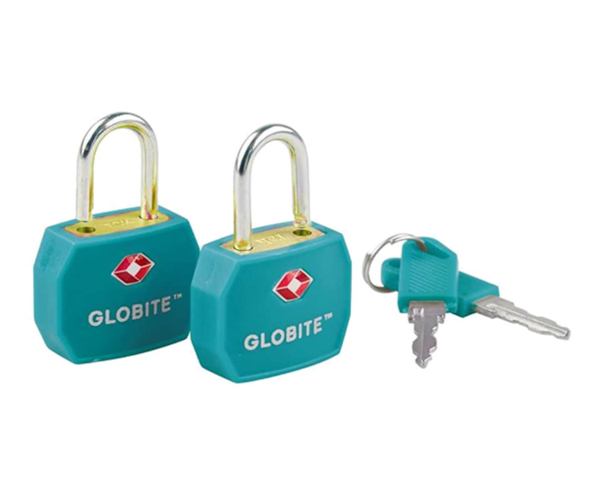 Globite TSA Luggage Locks Blue 2pk