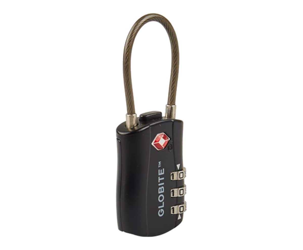 Globite TSA Long Neck Combination Lock Silver