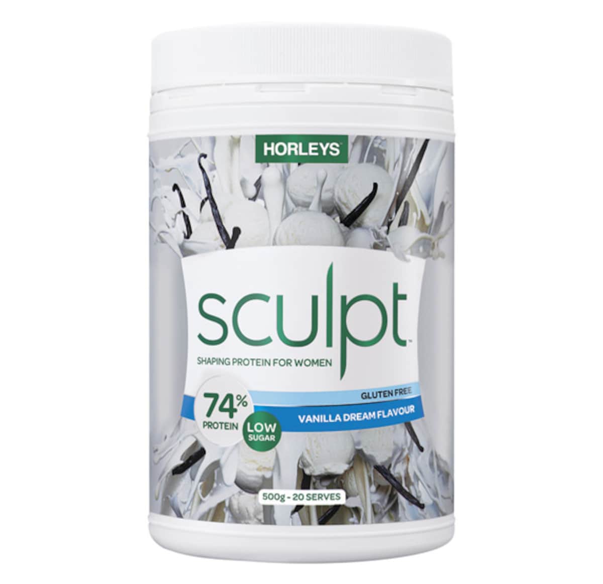 Horleys Sculpt Protein Powder Vanilla Dream 500g