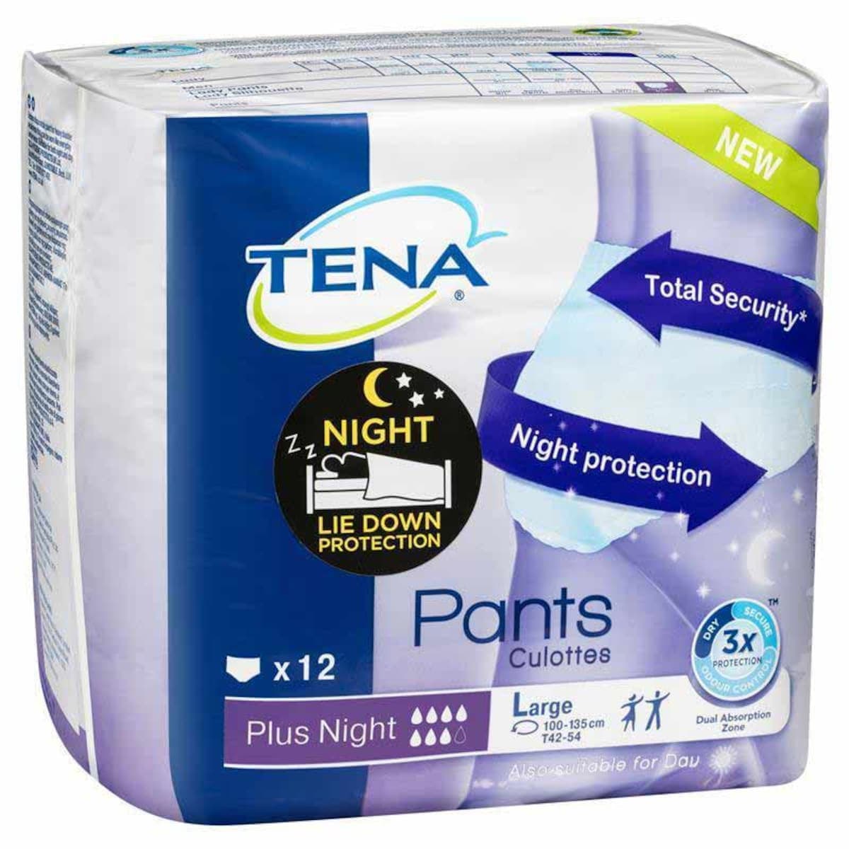 Tena Pants Night Large 12 Pack