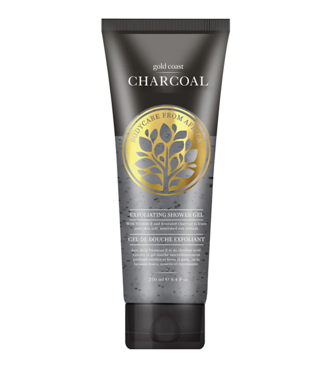 Gold Coast Charcoal Exfoliating Shower Gel 250ml