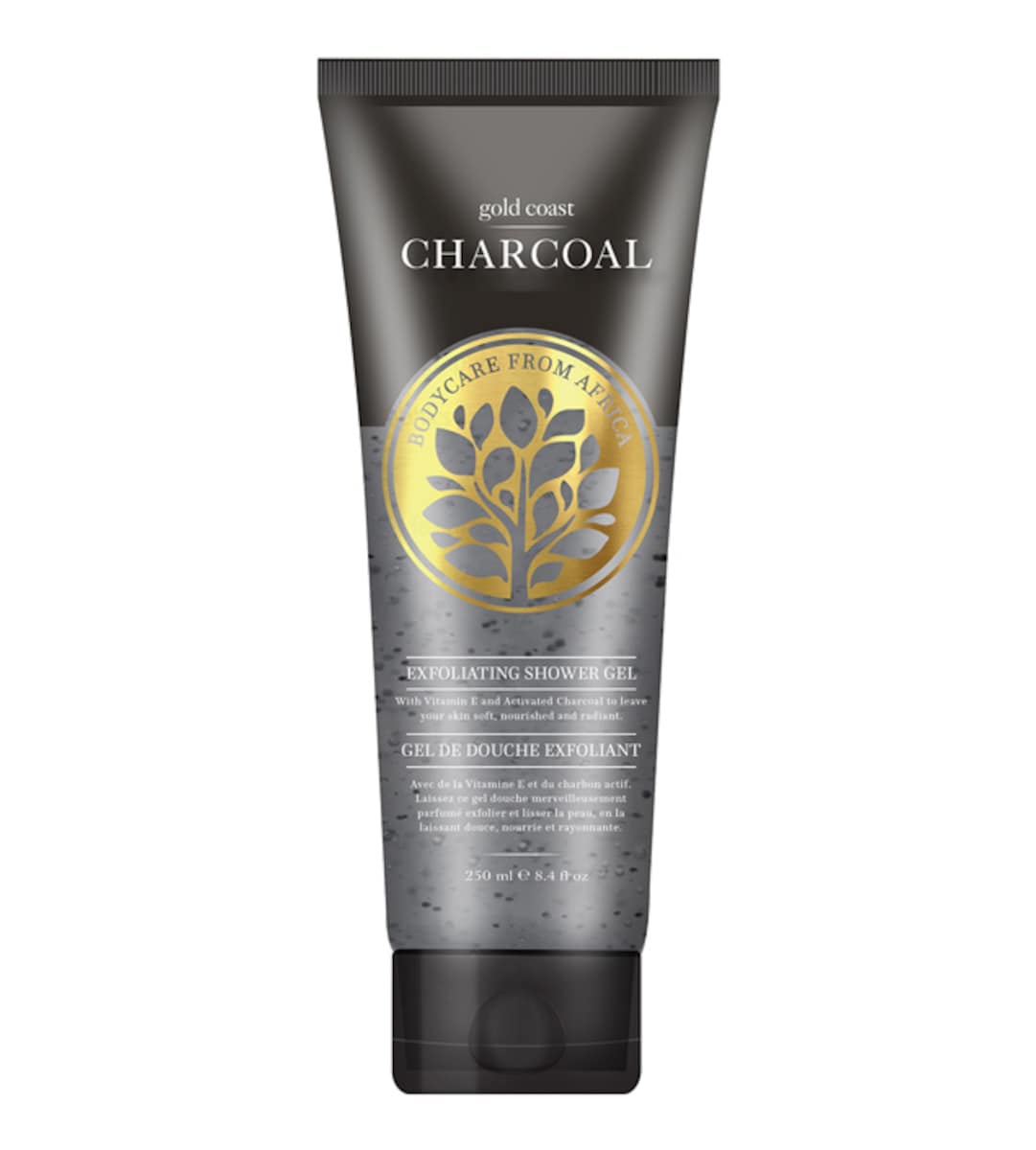 Gold Coast Charcoal Exfoliating Shower Gel 250ml